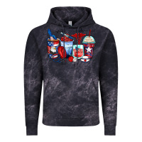American Nurse Coffee Cups Vintage Hoodie | Teevron