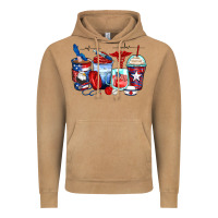 Vintage Camel American nurse coffee cups Vintage Hoodie - Zillion Design Studio