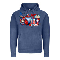 Vintage Denim American nurse coffee cups Vintage Hoodie - Zillion Design Studio