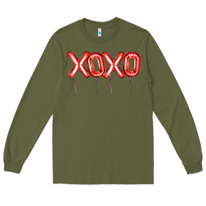 Valentine's Day Xoxo Balloon Long Sleeve Tee by Artiststas | Teevron