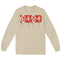 Mushroom Valentine's Day Xoxo Balloon Long Sleeve Tee - Artiststas