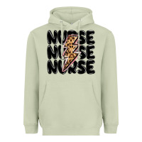 Matcha nurse lightning bolt Heavyweight Hoodie - MaliasSmallBusiness