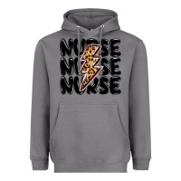Storm nurse lightning bolt Heavyweight Hoodie - MaliasSmallBusiness