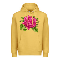 Antique Gold Perfume Delight Rose Premium Hoodie - LillyAllenDesigns