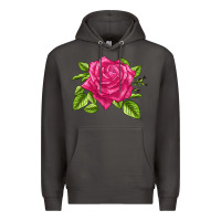 Smoke Perfume Delight Rose Premium Hoodie - LillyAllenDesigns