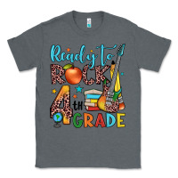 Charcoal Heather ready to rock 4th grade Classic Tee - JahusDesignShop