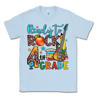 Dusty Blue ready to rock 4th grade Classic Tee - JahusDesignShop