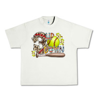Pistachio three up down softball Urban Heavy Tee - RacoonDesign