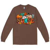 Chestnut nurse with fall element Long Sleeve Tee - AdoDesignShop