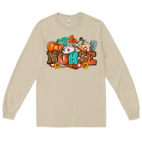 Mushroom nurse with fall element Long Sleeve Tee - AdoDesignShop
