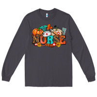 Smoke nurse with fall element Long Sleeve Tee - AdoDesignShop
