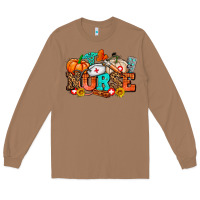 Nurse With Fall Element Long Sleeve Tee | Teevron