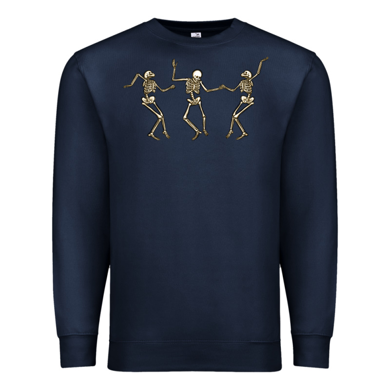 Dancing Skeletons Premium Sweatshirt by MaliasSmallBusiness | Teevron