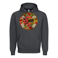 Smoke ladybug one ornament Zipper Hoodie - BarkalooDesign