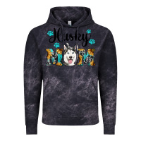 Cloud Black husky mom western Vintage Hoodie - RanaPortraitStore