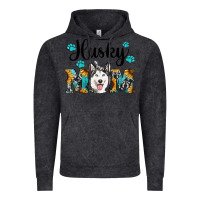 Vintage Black husky mom western Vintage Hoodie - RanaPortraitStore