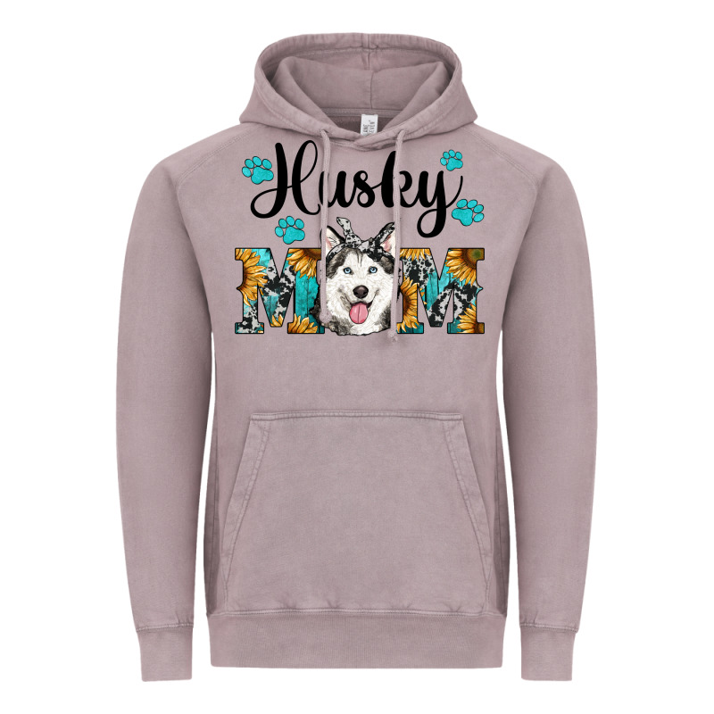 Husky Mom Western Vintage Hoodie by RanaPortraitStore | Teevron