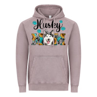 Vintage Zinc husky mom western Vintage Hoodie - RanaPortraitStore