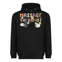 Black massage therapist life Heavyweight Hoodie - MaliasSmallBusiness