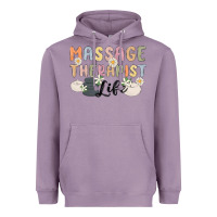 Lavender massage therapist life Heavyweight Hoodie - MaliasSmallBusiness