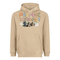 Mushroom massage therapist life Heavyweight Hoodie - MaliasSmallBusiness