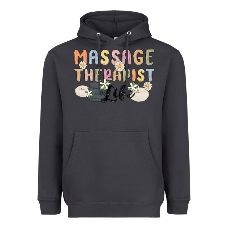 Massage Therapist Life Heavyweight Hoodie by MaliasSmallBusiness | Teevron