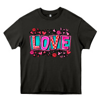 Asphalt Love Valentine Heavy Core Tee - CowhideDigitalArt