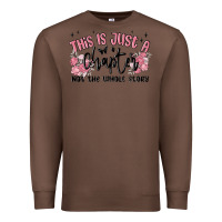 Chestnut this is just a chapter not the whole story Premium Sweatshirt - MaliasSmallBusiness