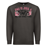 Smoke this is just a chapter not the whole story Premium Sweatshirt - MaliasSmallBusiness