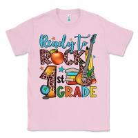 Bubblegum Pink ready to rock 1st grade Classic Tee - JahusDesignShop