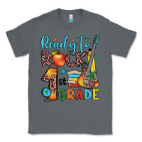 Charcoal Heather ready to rock 1st grade Classic Tee - JahusDesignShop