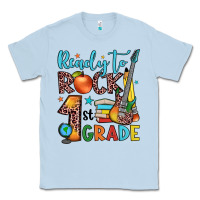 Dusty Blue ready to rock 1st grade Classic Tee - JahusDesignShop