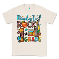 Natural ready to rock 1st grade Classic Tee - JahusDesignShop