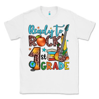 White ready to rock 1st grade Classic Tee - JahusDesignShop
