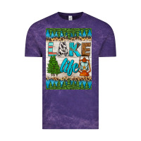 Cloud Purple lake life air freshener Vintage Tee - HRA Design Shop