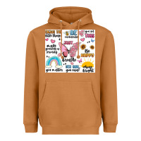 Meerkat positive affirmations Heavyweight Hoodie - MaliasSmallBusiness