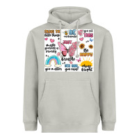 Moon Dust positive affirmations Heavyweight Hoodie - MaliasSmallBusiness