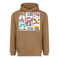 Toasted Coconut positive affirmations Heavyweight Hoodie - MaliasSmallBusiness