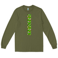 Army Green Halloween Key Fob Long Sleeve Tee - BundleAndBundleShop