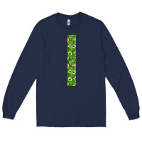 Navy Halloween Key Fob Long Sleeve Tee - BundleAndBundleShop