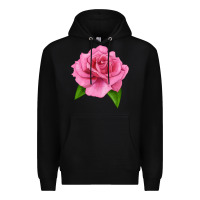 Black Perfume Delight Rose Premium Hoodie - LillyAllenDesigns