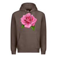 Coffee Perfume Delight Rose Premium Hoodie - LillyAllenDesigns