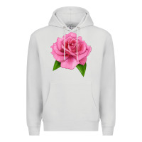 Dove Grey Perfume Delight Rose Premium Hoodie - LillyAllenDesigns