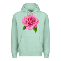 Seafoam Perfume Delight Rose Premium Hoodie - LillyAllenDesigns