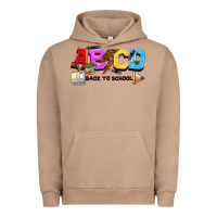 Pigment Burro abcd back to school Urban Hoodie - NancyCooperArtShop
