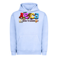 Pigment Grape Ice abcd back to school Urban Hoodie - NancyCooperArtShop
