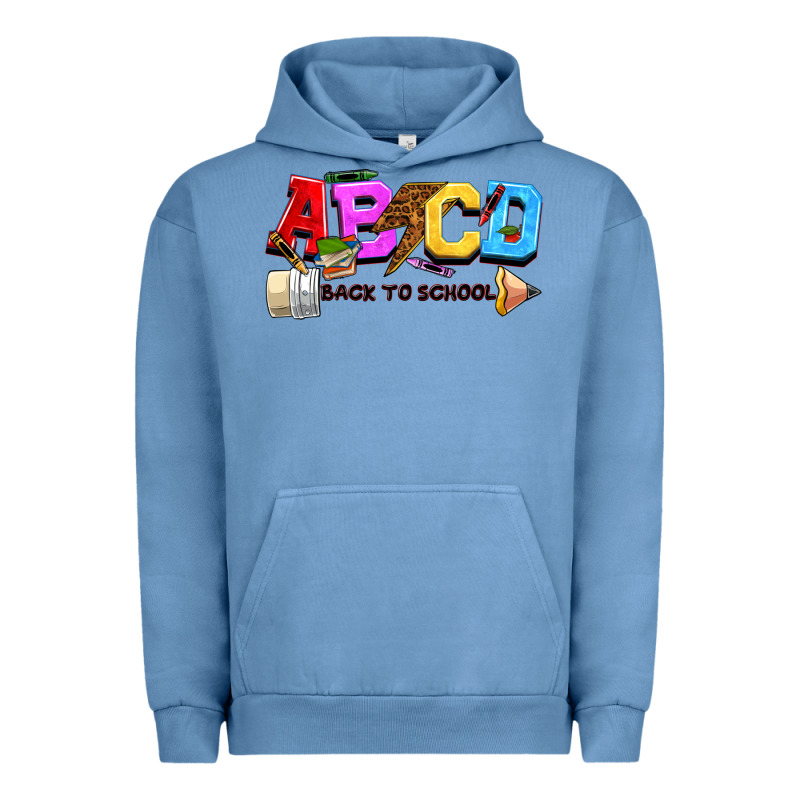 Abcd Back To School Urban Hoodie by NancyCooperArtShop | Teevron