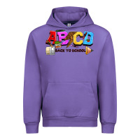 Tulip abcd back to school Urban Hoodie - NancyCooperArtShop