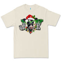 Bone Christmas joy black and white cow Premium Tee - BarkalooDesign