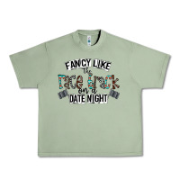 Oil Green fancy like the race track on a date night Urban Heavy Tee - CowhideDigitalArt